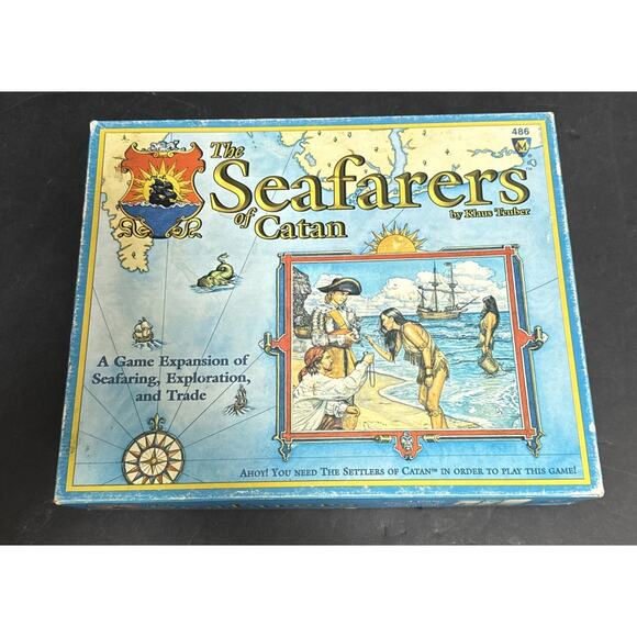 Seafarers of Catan 486 Mayfair Games Boardgame 2003 INCOMPLETE READ DESCRIPTION - Picture 6 of 7